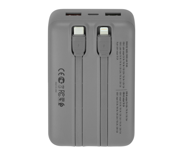 RIVACASE Powerbank VA2612 20000 mAh 30W szary - 1503843 - zdjęcie 2